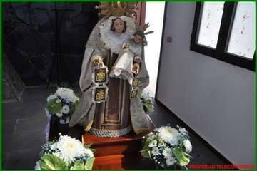La playa de Ojos de Garza celebra el día grande de sus fiestas con misa y procesión/Agustin Cabrera/TF.